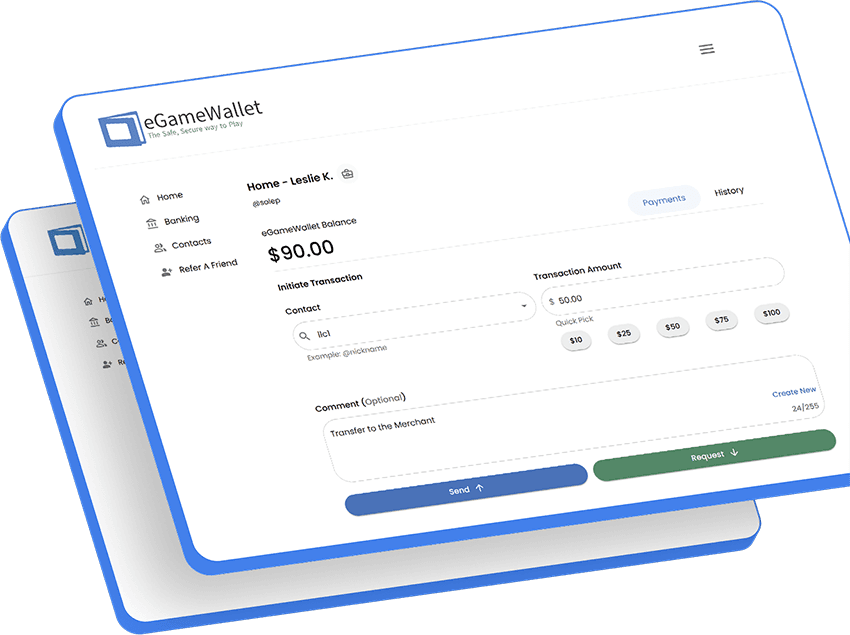 Create eGameWallet